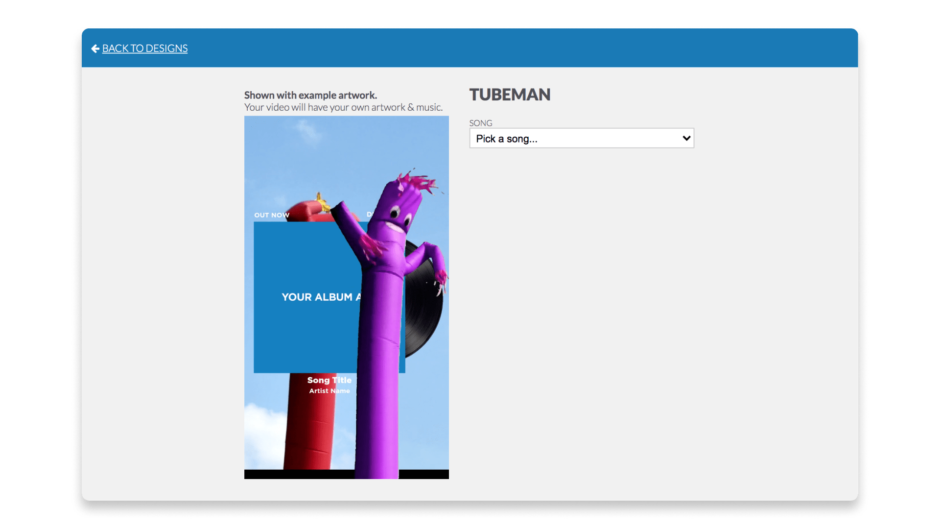 DistroKid's art generator is a useful tool, but if you don't have access to it there's many third party tools out there that offer similar services.